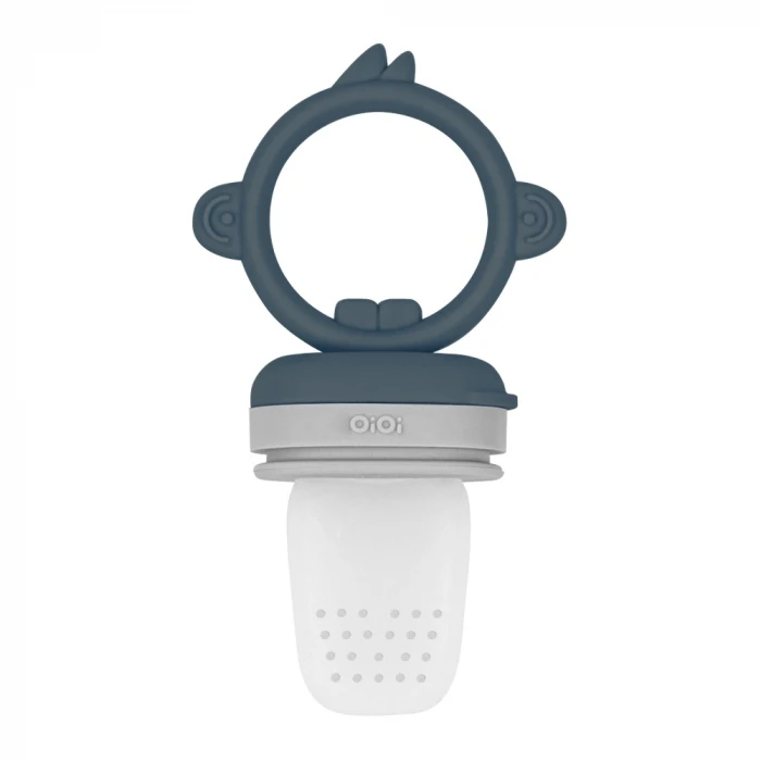 ieg™ Silikon Püre Meyve Sebze Emziği Deep Blue / Powder Grey