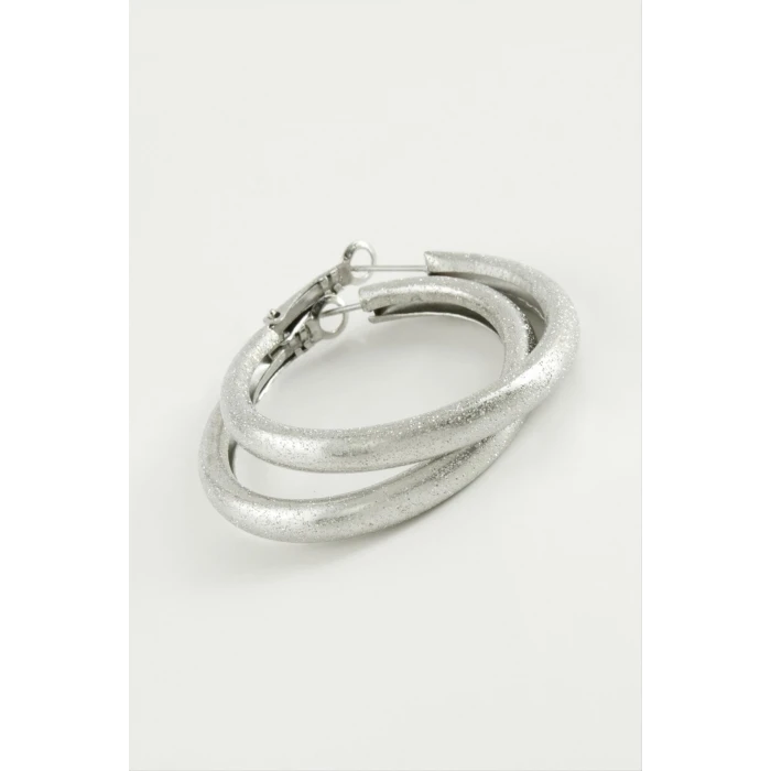 ieg™ Simli Boru Halka Küpe 3,5 cm