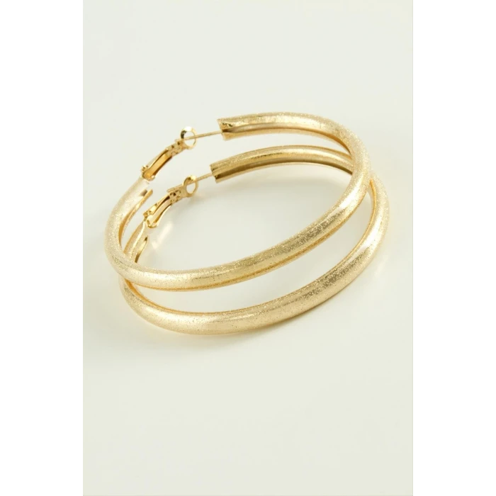 ieg™ Simli Boru Halka Küpe 5,5 cm