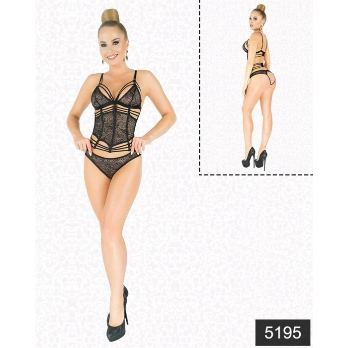 ieg™ Simli Dantel Büstiyer Takım