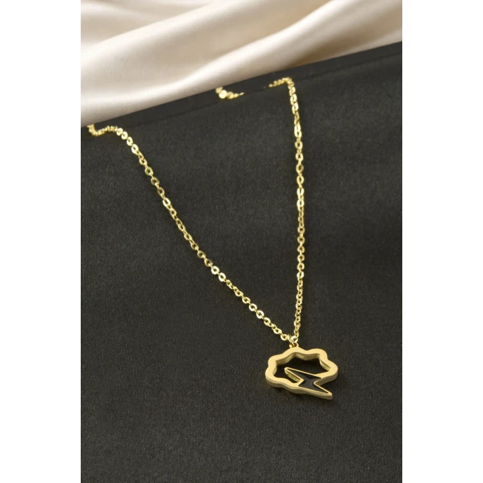 ieg™ Şimşek Mineli Çelik Kolye