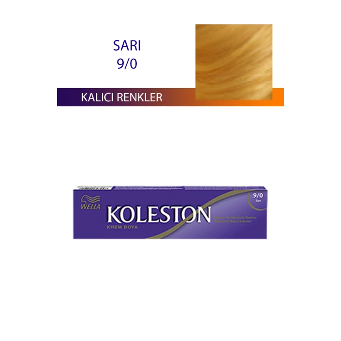 İEG Single Tüp Boya Saç Boyası Sarı 9/0