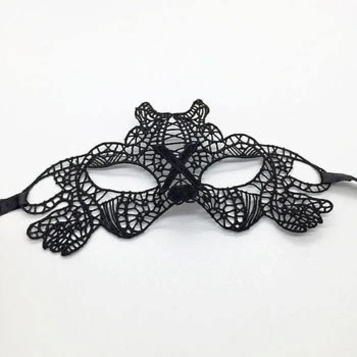 ieg™ Siyah Dantel İşlemeli Balo Maskesi 11 No