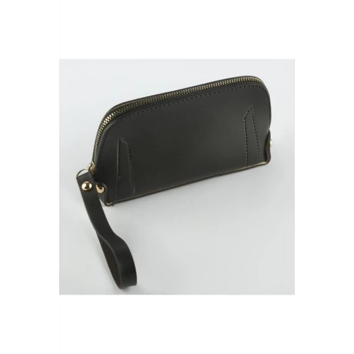 ieg™ Siyah Dikdörtgen Deri Cüzdan