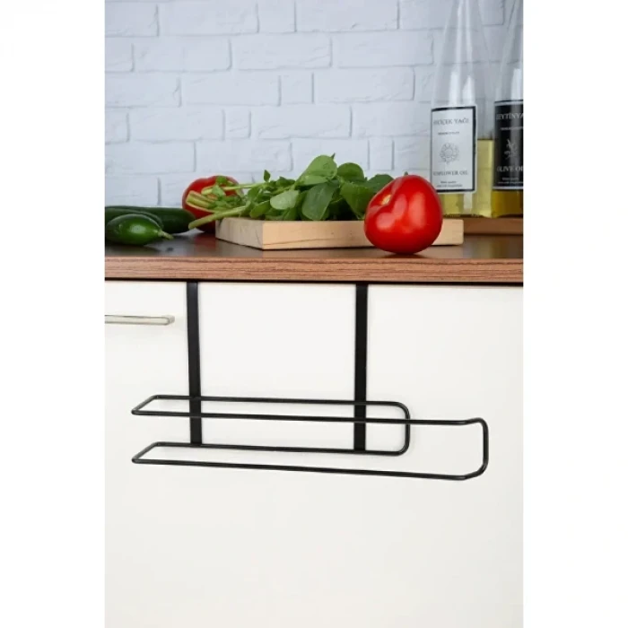 ieg™ Siyah Dolap İçi Kağıt Havluluk Askı