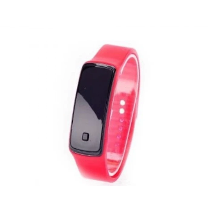 ieg™ Siyah Ekranlı Led Kol Saati (Kırmızı)