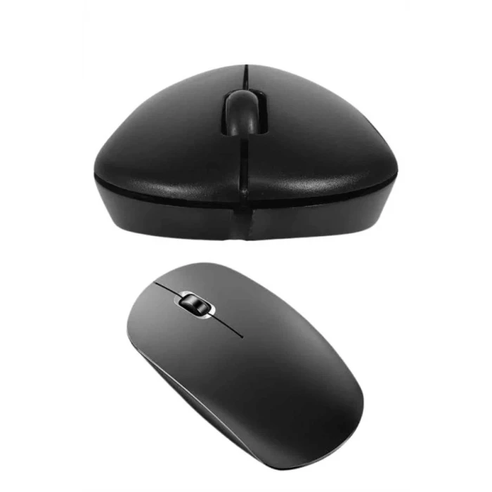 ieg™ Siyah Kablosuz Mouse Wireless Mouse Minimal Tasarım