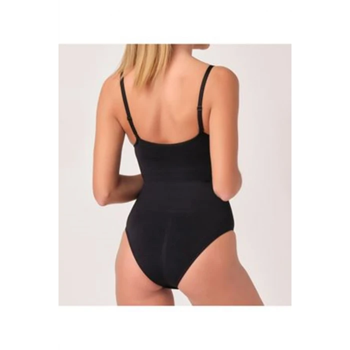 ieg™ Siyah Kancalı Dikişsiz Korse - 755