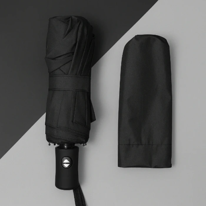 ieg™ Siyah Kılıflı Otomatik Kompakt Şemsiye