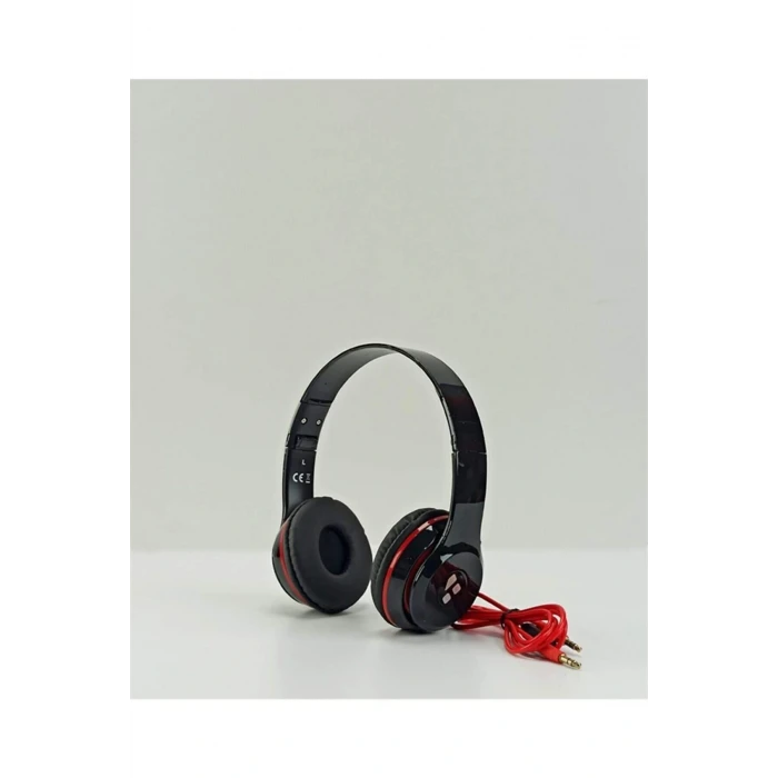 İEG® Siyah Kulak Üstü Portatif Katlanır Stereo Kulaklık