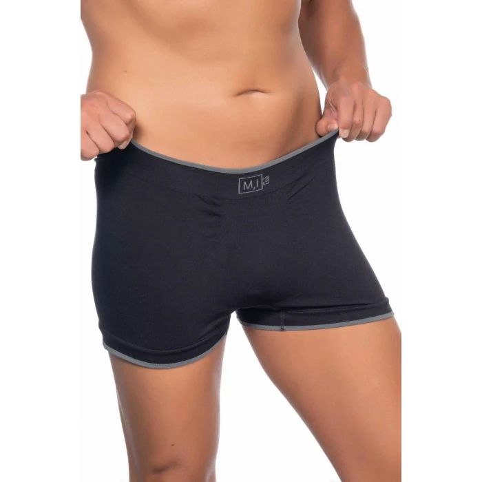 ieg™ Siyah MI Emay 2104 Soft Erkek Boxer