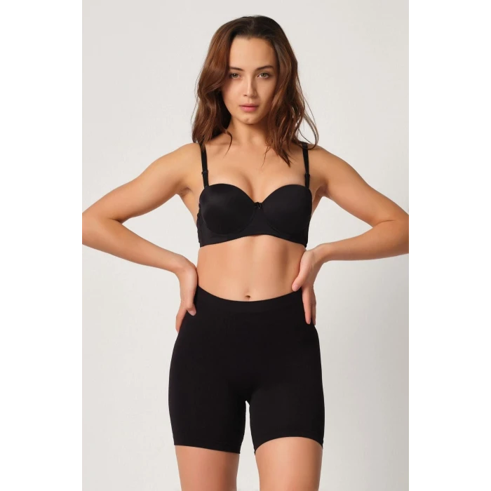 ieg™ Siyah MI Emay 3003 Soft Paçalı Boxer
