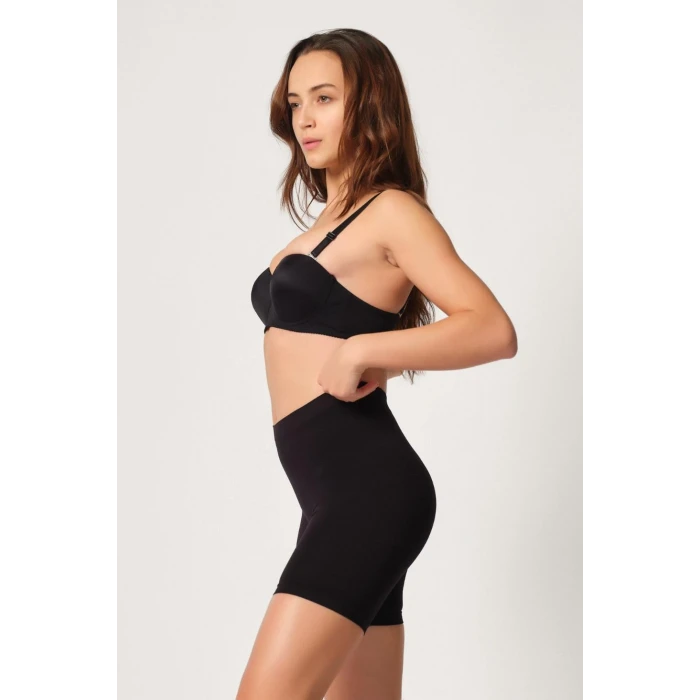 ieg™ Siyah MI Emay 3003 Soft Paçalı Boxer