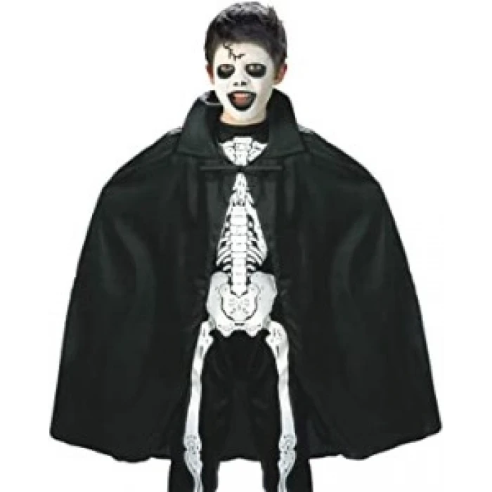 ieg™ Siyah Renk Yakalı Halloween Pelerini 90 cm