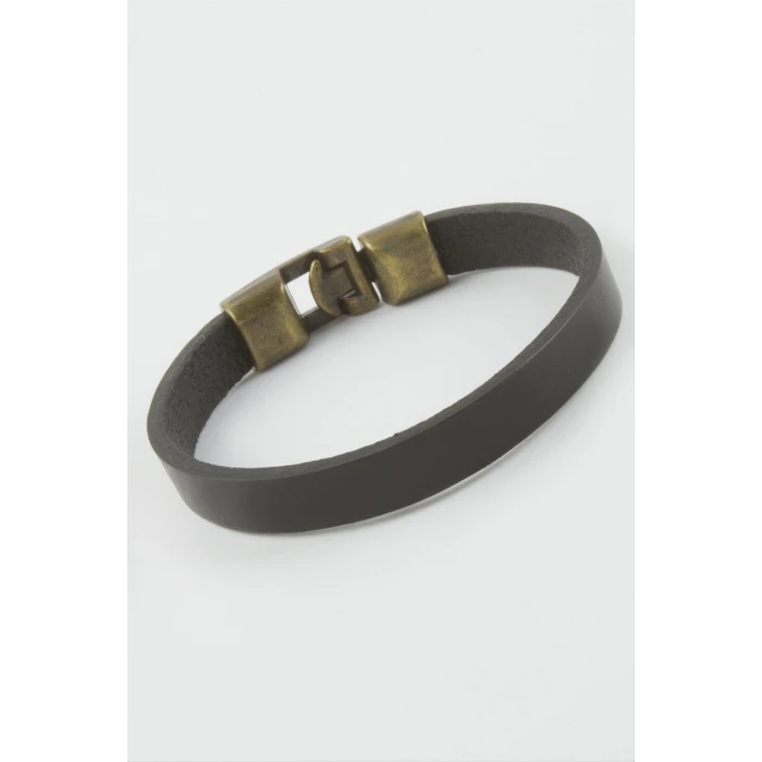 ieg™ Siyah Suni Deri Bileklik