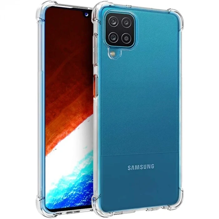 ieg™ Sm Galaxy A12 - M12 Anti-drop Shockproof Darbe Emici Silikon Kılıf