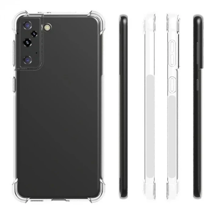ieg™ Sm Galaxy S21 Plus S30 Plus Shockproof Darbe Emici Silikon Kılıf