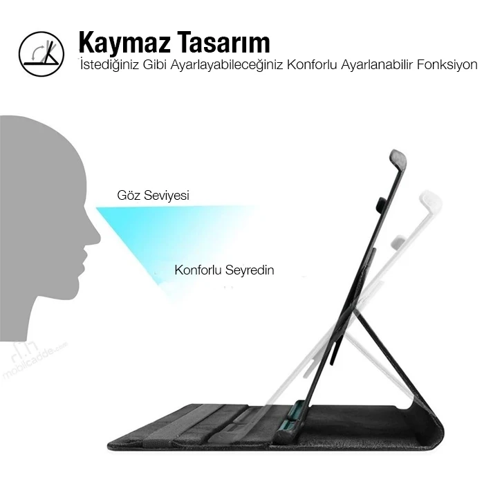 ieg™ Sm Galaxy Tab A 10.0 (p580-p585) 360 Derece Döner Standlı Kılıf