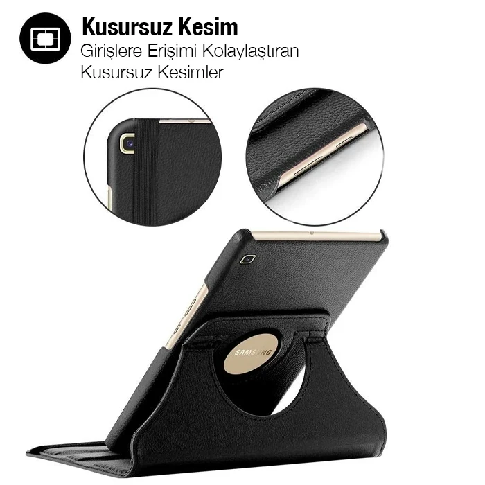 ieg™ Sm Galaxy Tab A 10.0 (p580-p585) 360 Derece Döner Standlı Kılıf