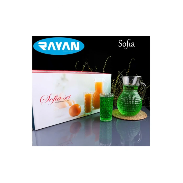 ieg™ Sofia 7 Parça Sürahi Meşrubat Seti -82656