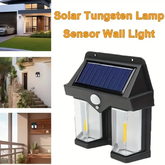 İEG Solar Güneş Enerjili Lamba 2 Ampul Flament Led EG-228