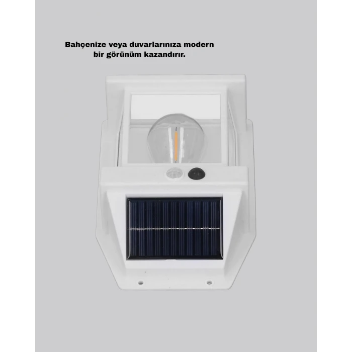 ieg™ Solar Sensörlü Dış Mekan Lamba 3 Işık Modlu ve IP65 Dayanıklı