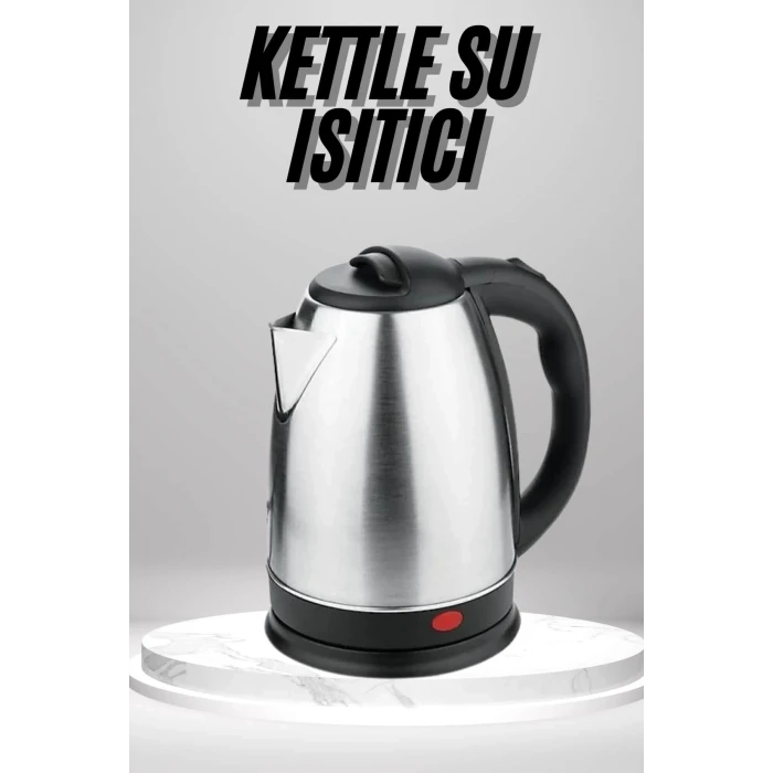 ieg™ Su Isıtıcı 220 - 240 V Paslanmaz Çelik Kettle Uzun Ömürlü 2000 Watt