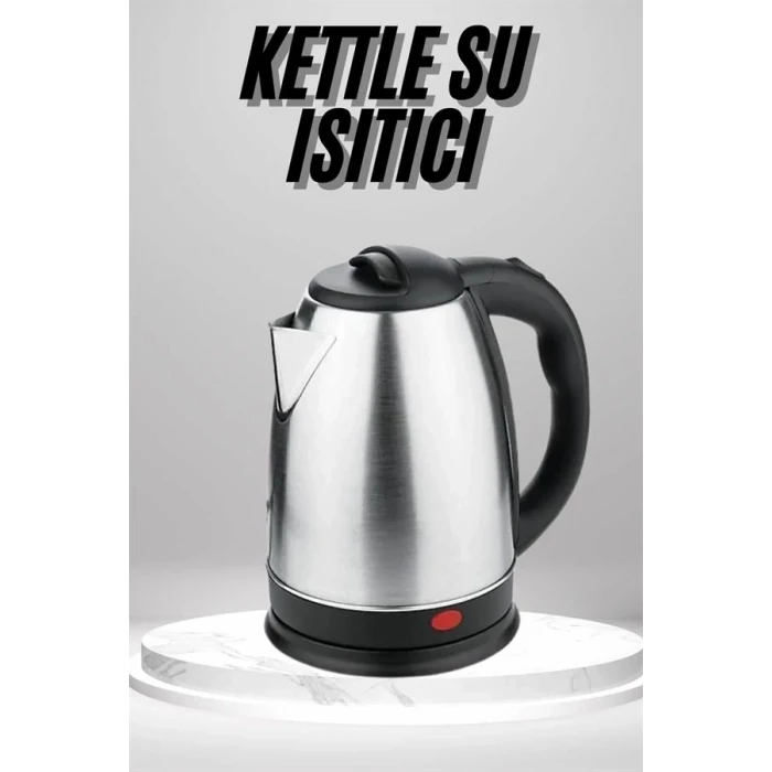 ieg™ Su Isıtıcı 220 - 240 V Paslanmaz Çelik Kettle Uzun Ömürlü 2000 Watt