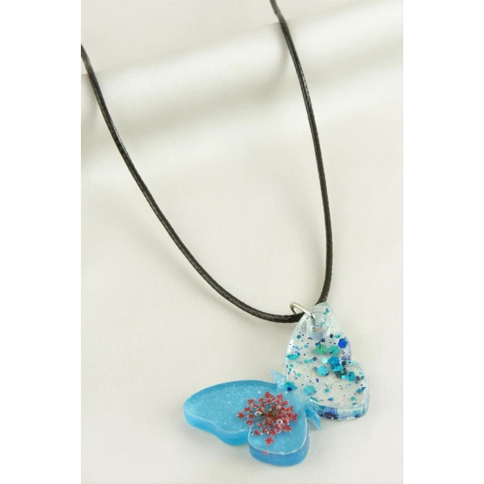 ieg™ Sultan Otu Kelebek Epoksi Kolye