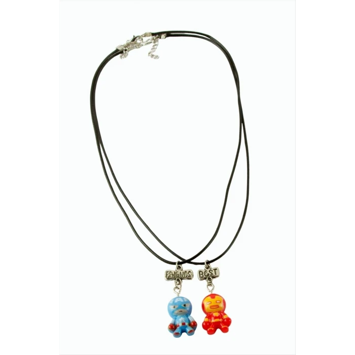 ieg™ Süper Kahraman Arkadaşlık Kolyeleri (Çift Kolye)