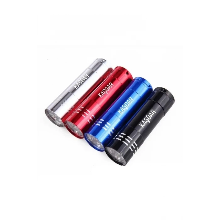 ieg™ Süper Parlak 9 Ledli Metal Mini El Feneri