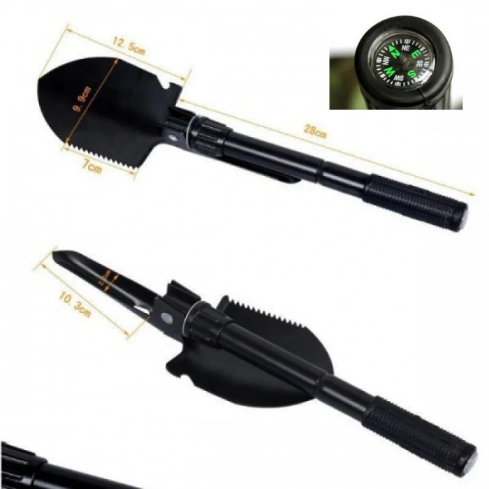 ieg™ Survival Katlanabilir Pusulalı Kürek