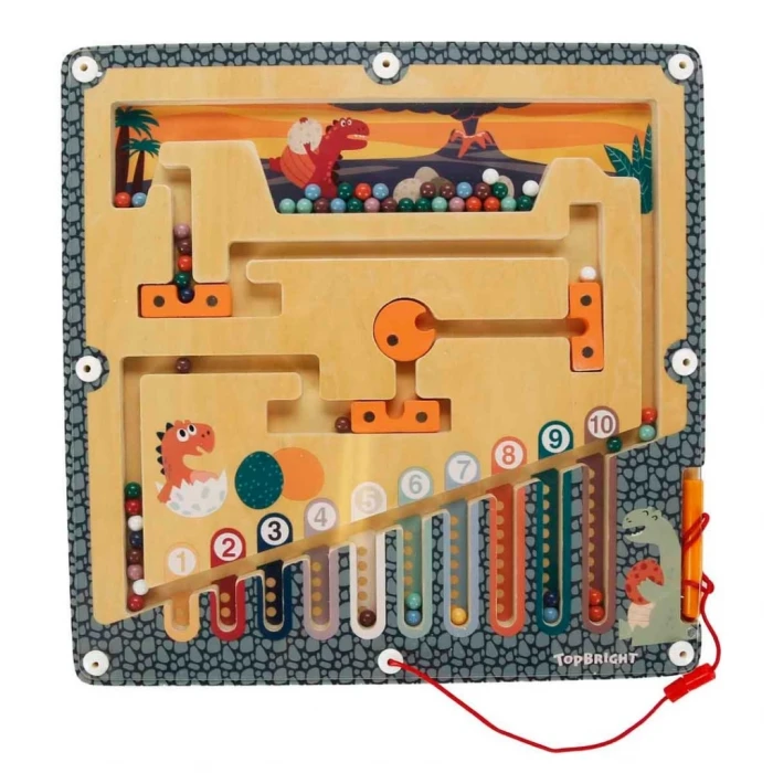 ieg™ Tahta Manyetik Dinazor Yumurtası Labirenti