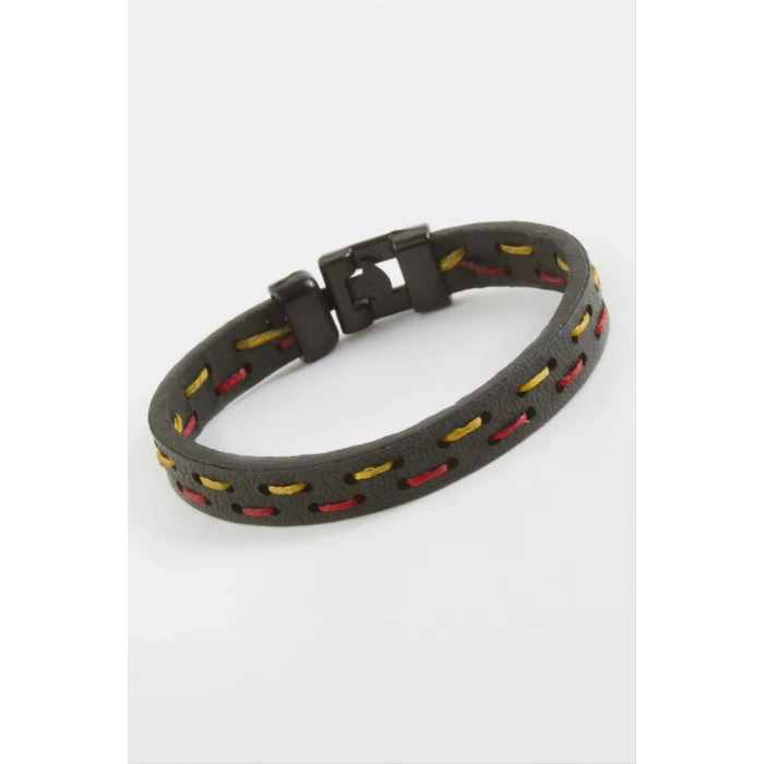 ieg™ Taraftar Kaliteli Suni Deri Bileklik