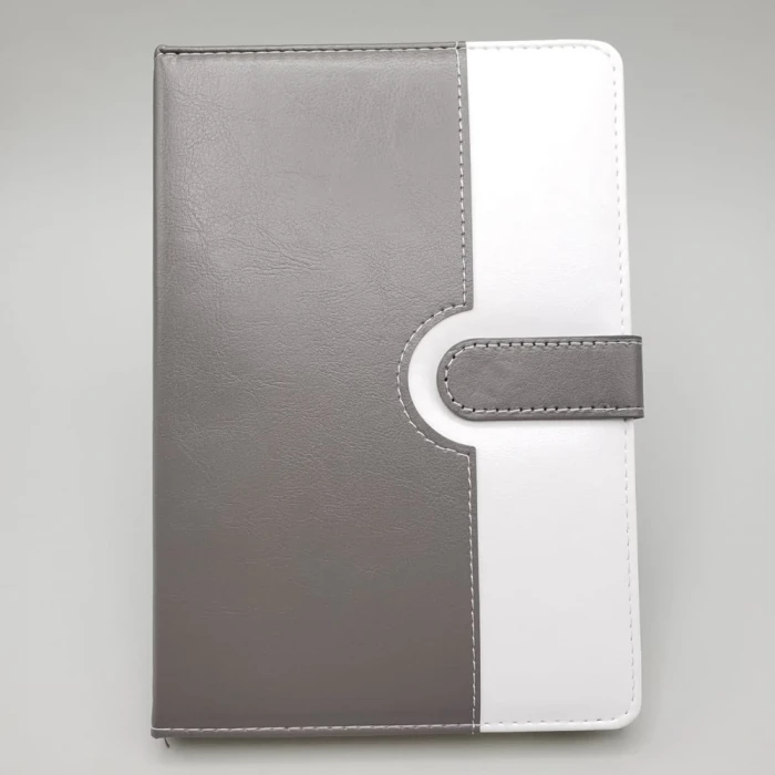 ieg™ Tarihsiz Ajanda Defter Beyaz Gri Renk