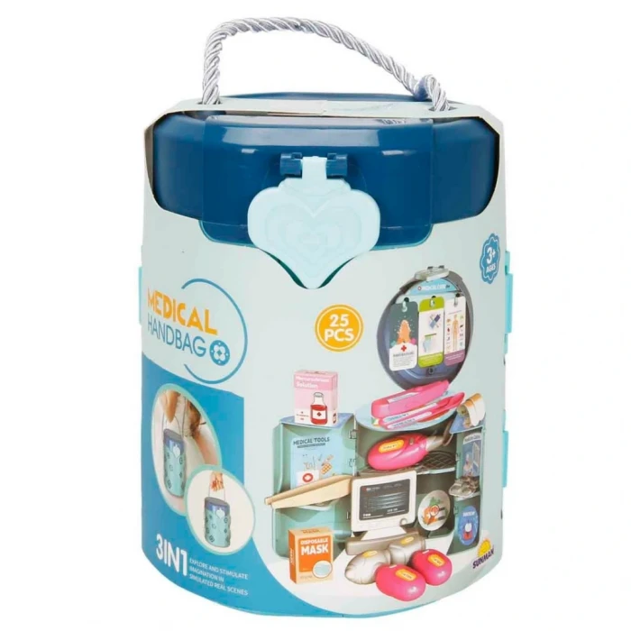 ieg™ Taşınabilir Doktor Set Kapsülü 3in1 25 Parça