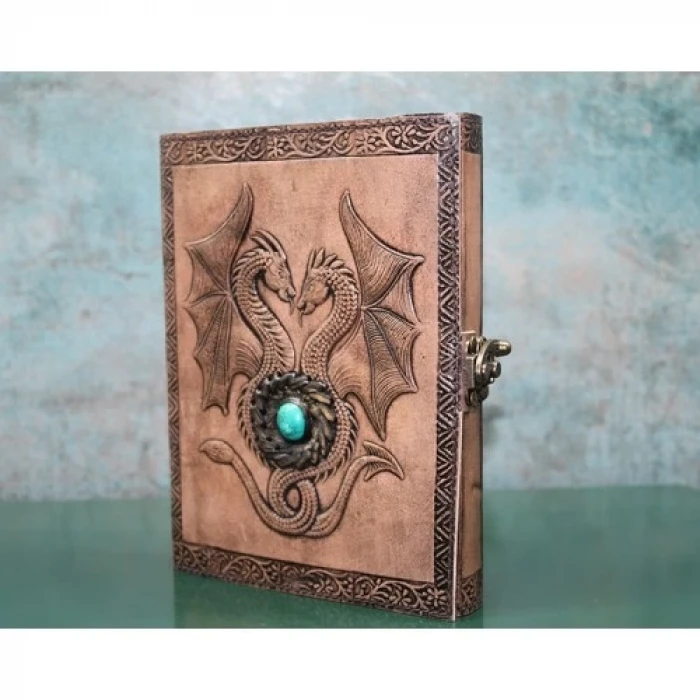 ieg™ Taşlı Deri Defter Model 8