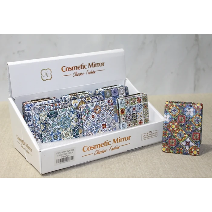 ieg™ Taşlı El Aynası Dikdörtgen İnce Model 3