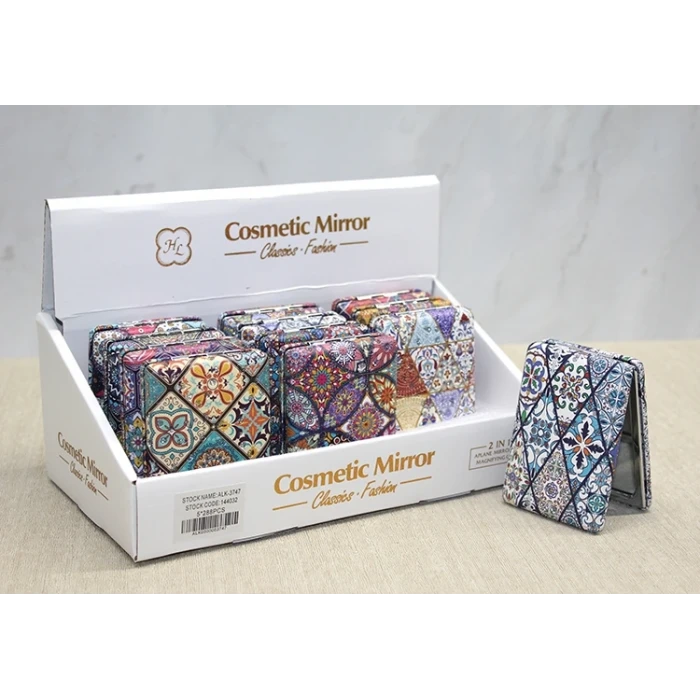 ieg™ Taşlı El Aynası Dikdörtgen Kalın Model 6