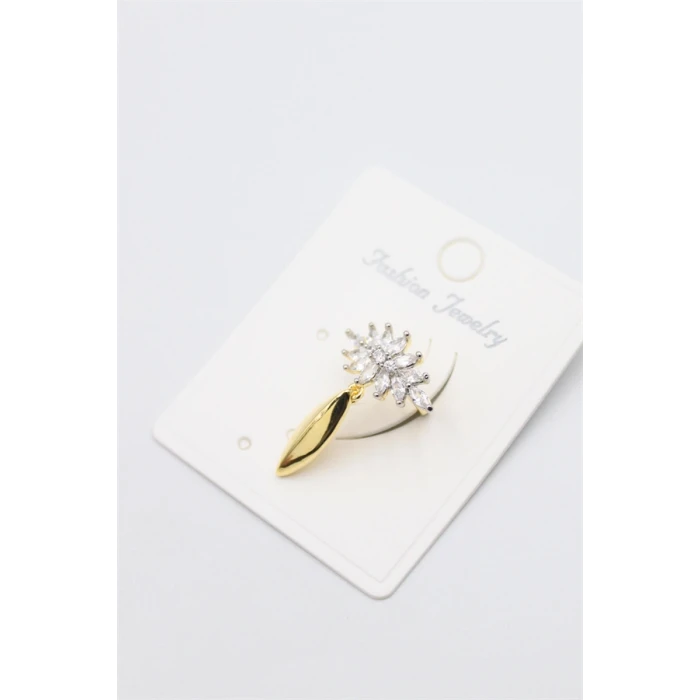 ieg™ Taşlı Kıkırdak Küpe - Altın