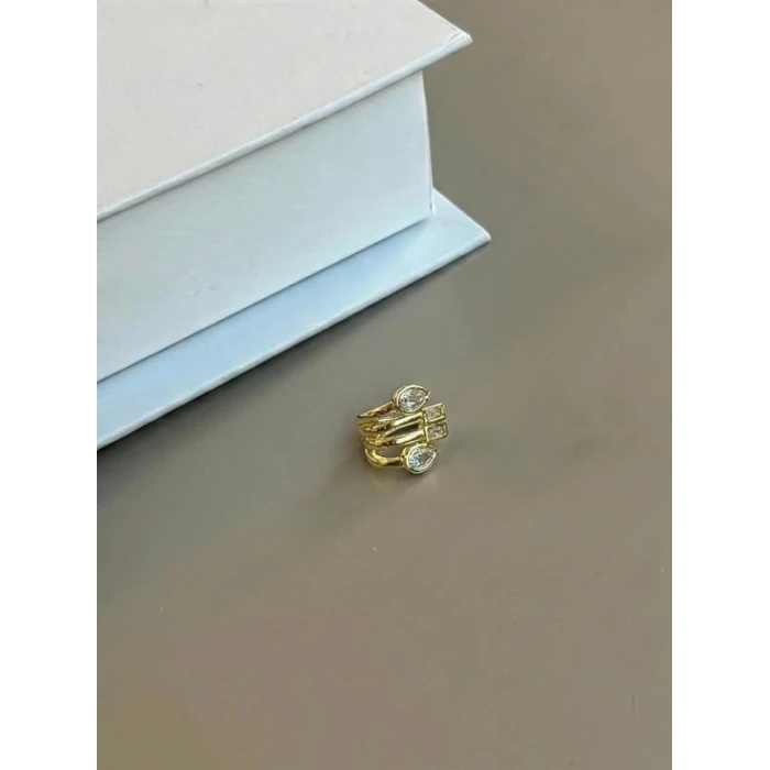 ieg™ Taşlı Kıkırdak Küpe - Altın