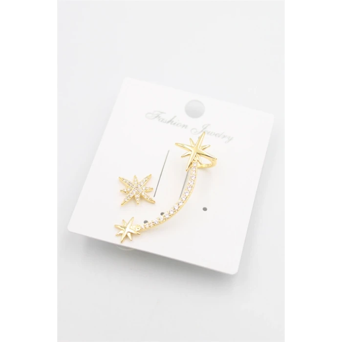 ieg™ Taşlı Kıkırdak Küpe - Altın