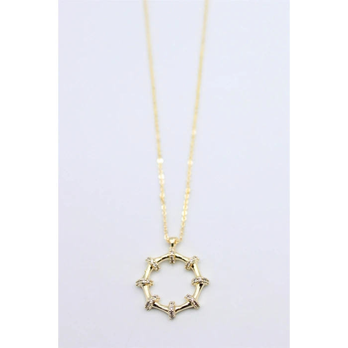 ieg™ Taşlı Kolye - Altın