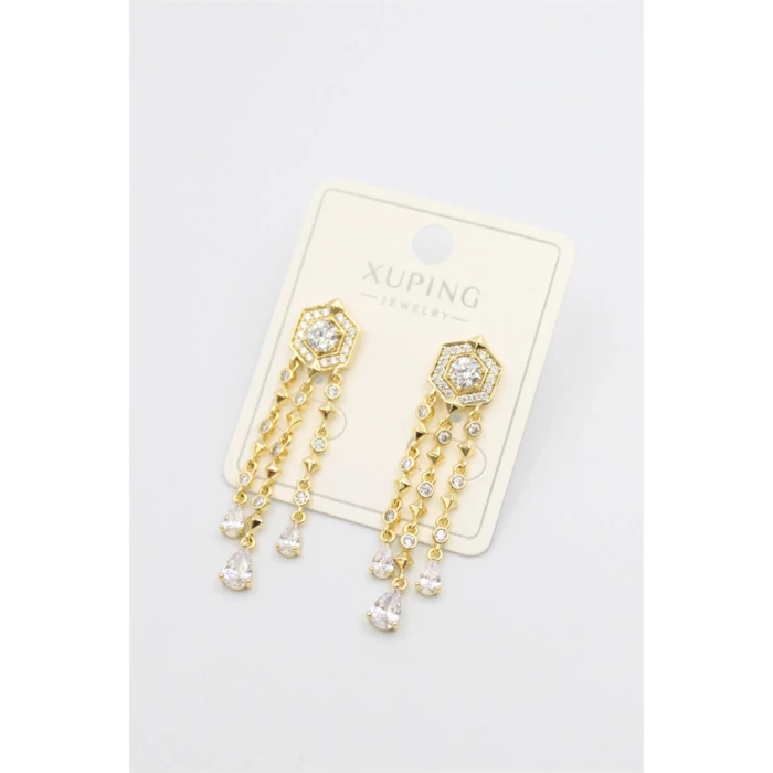 ieg™ Taşlı Küpe - Altın