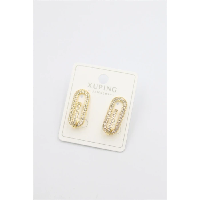 ieg™ Taşlı Küpe - Altın