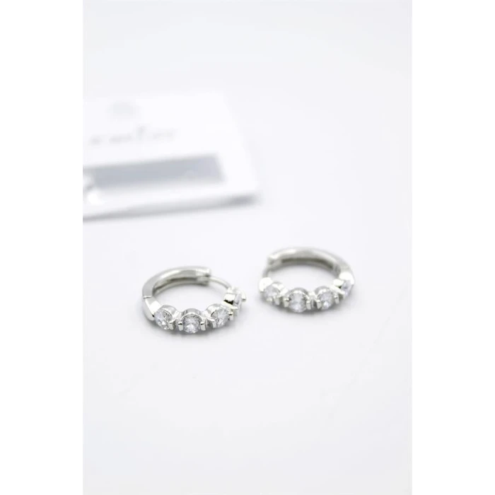 ieg™ Taşlı Küpe - Gümüş