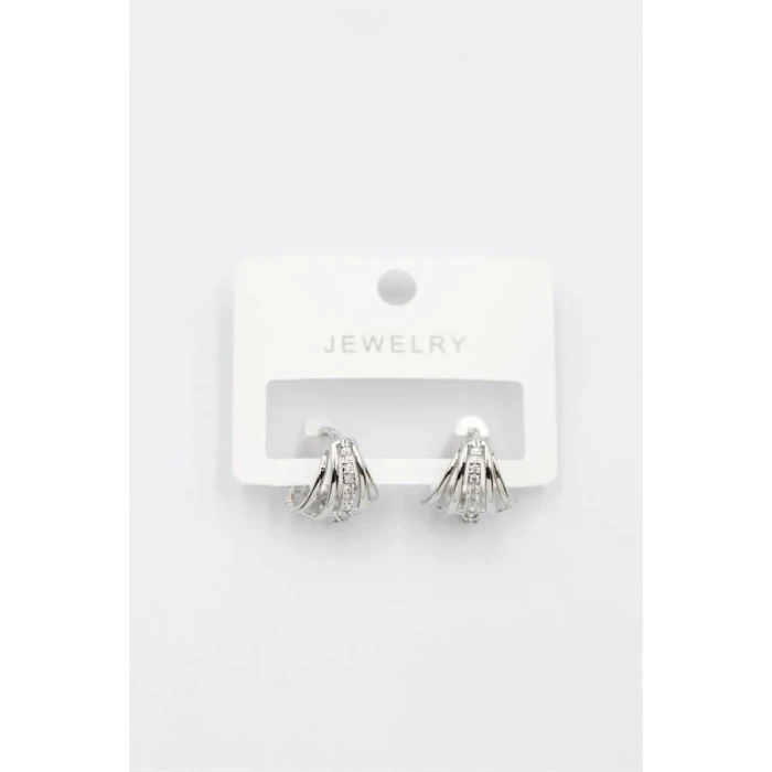 ieg™ Taşlı Küpe - Gümüş