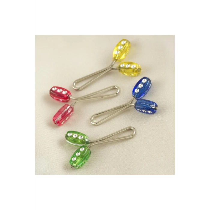 ieg™ Taşlı Oval Klipsi Firkete