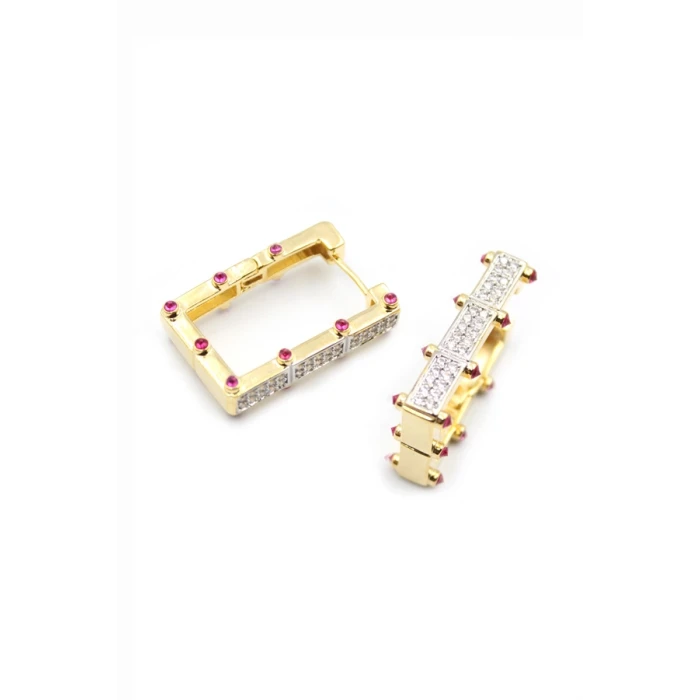 ieg™ Taşlı Serenay Küpe - Altın