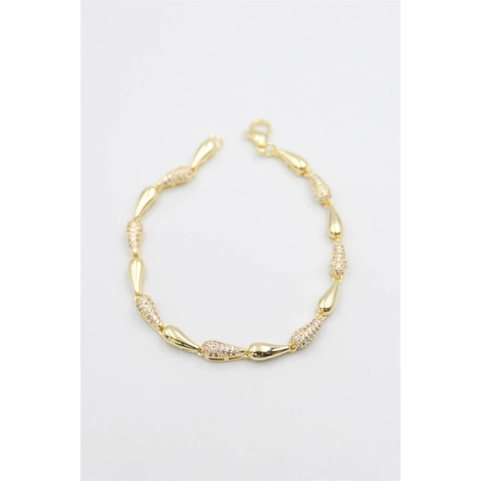 ieg™ Taşlı Vip Bileklik - Altın